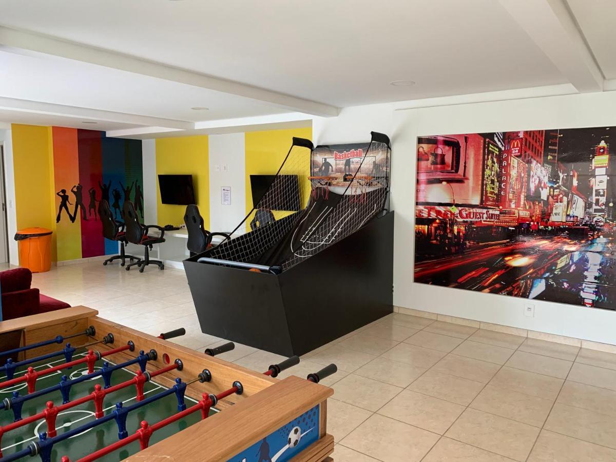 Condominio Club, Vista Para O Mar, Churrasqueira Guarujá Kültér fotó