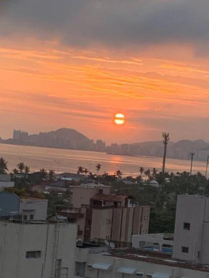 Condominio Club, Vista Para O Mar, Churrasqueira Guarujá Kültér fotó