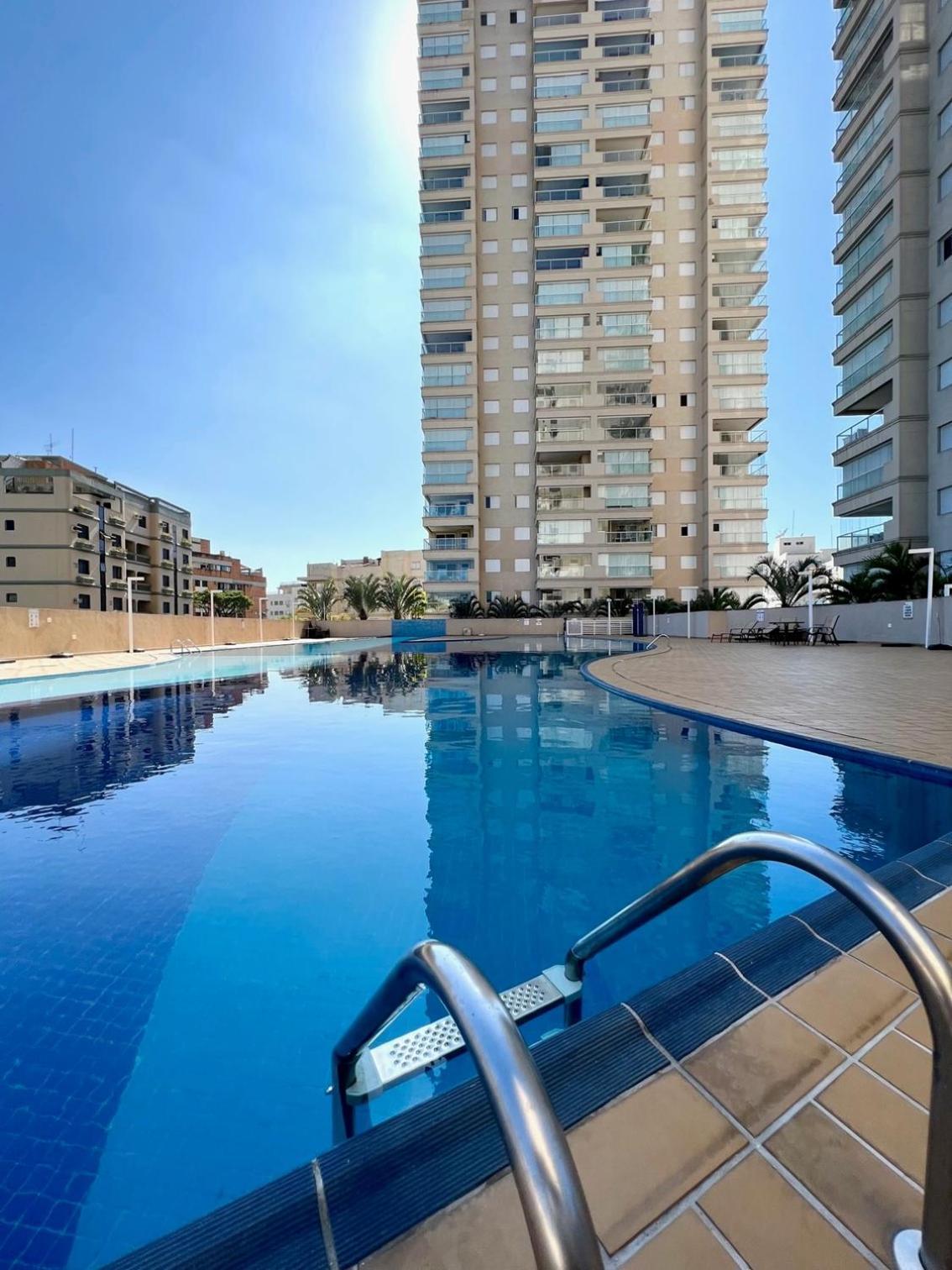 Condominio Club, Vista Para O Mar, Churrasqueira Guarujá Kültér fotó